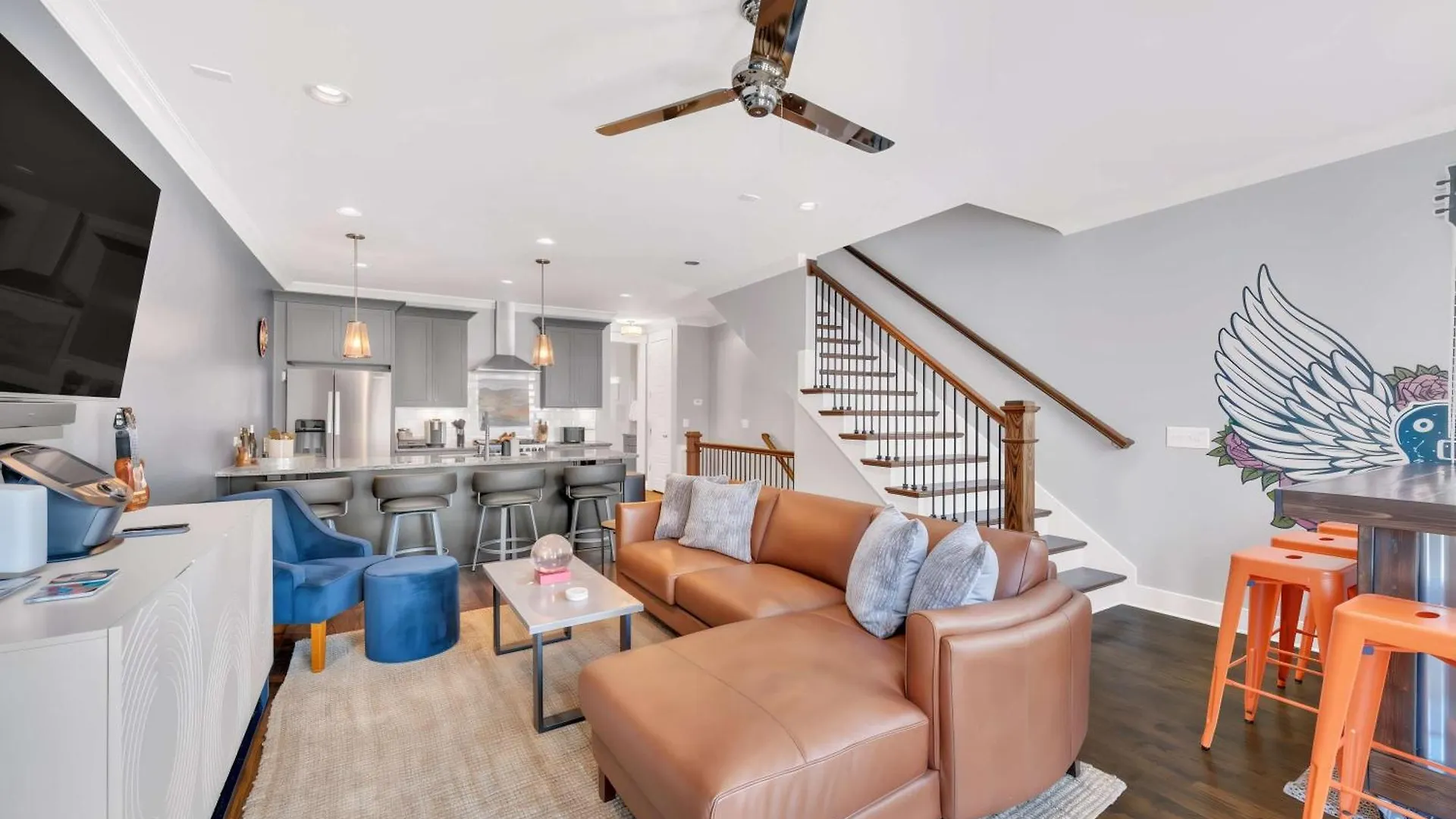 Holiday home Close To Dt Game Garage Bar Large Living Room Nashville United States